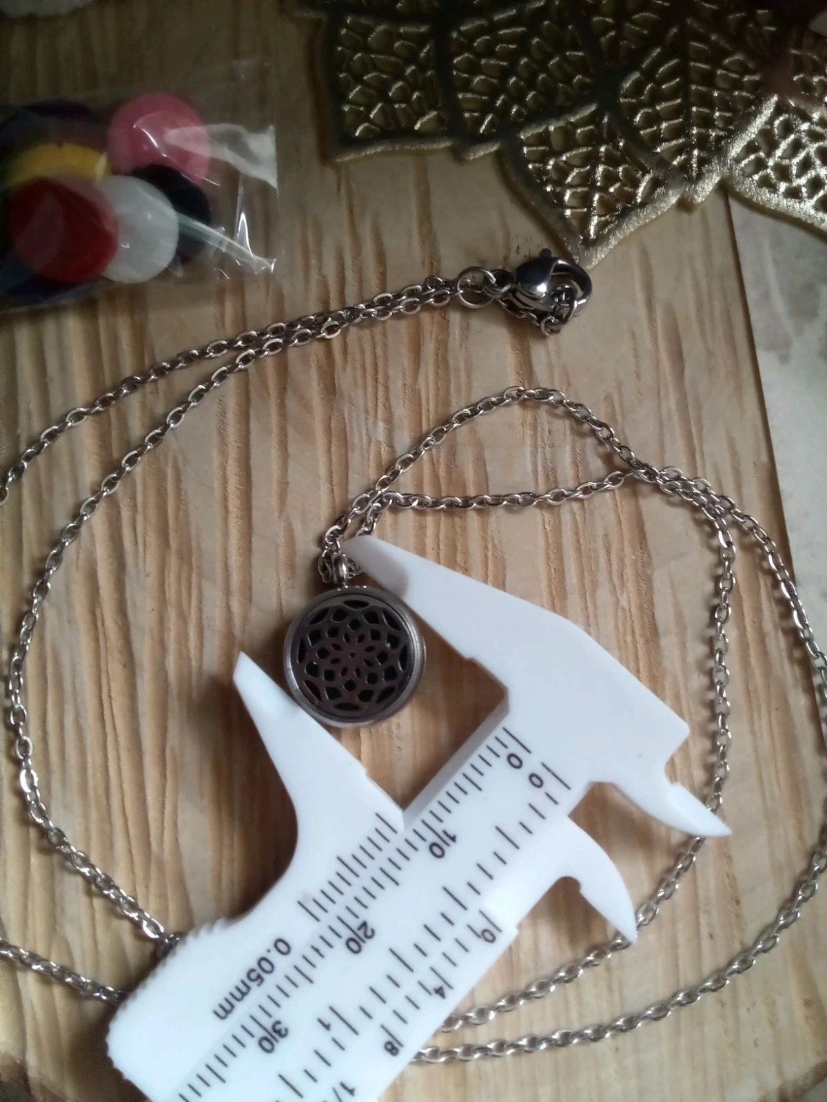 Collier pendentif diffuseur de parfum – photo 3